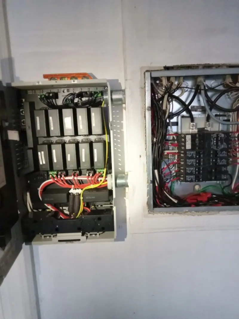Electrical panel upgrade completed for Carbon Monoxide Detector Installation in Delta